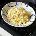 nana_tenjo's cooksnap of when they made シーフードミックスで簡単☆海鮮チャーハン.