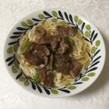 puniＫ's cooksnap of when they made 牛肉たっぷり♪肉うどん（５分でＯＫ♪）.