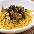 なぎ茶's cooksnap of when they made なすとしめじの和風スパゲティ.
