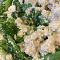 maruico's cooksnap of when they made 簡単☆菜の花の白和え♪.