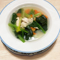 口寂しい太犬's cooksnap of when they made ほうれん草と鶏ササミのスープ♡.