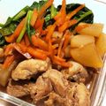 エリーモ's cooksnap of when they made 鶏肉と大根・ほうれん草の炒め煮.