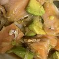 H♡S's cooksnap of when they made 簡単☆アボカドとサーモンの和風サラダ.