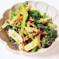 たまさぶろうの部屋's cooksnap of when they made ほうれん草、人参、ササミの胡麻和え.