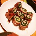 オデッタ's cooksnap of when they made ほうれん草のぐるぐる☆豚肉巻き.