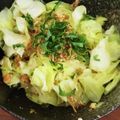 クックM96XDX☆'s cooksnap of when they made キャベツを生姜醤油でかんたん和え♪.