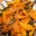 クック27WWBR☆'s cooksnap of when they made かぼちゃのきんぴら。バターじょうゆ味.