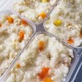re☆ru☆me's cooksnap of when they made 簡単離乳食中期〜 鶏と野菜の炊き込みご飯.