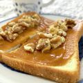 きっかママ's cooksnap of when they made トーストのトッピングは胡桃で！.