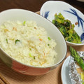 しろみそたん's cooksnap of when they made 菜の花と桜エビご飯.