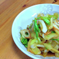 ちーまぐ's cooksnap of when they made ちくわと白菜とネギの炒め.
