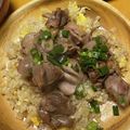 翠ちゅあん's cooksnap of when they made 俺流のスタミナ飯！砂肝チャーハン.