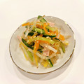 悠LOVE航's cooksnap of when they made 園児も喜ぶ♪もやしと胡瓜と人参のナムル風.