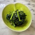 ナピト's cooksnap of when they made *モロヘイヤの茎のサッと煮.