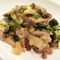 クックYNAD48☆'s cooksnap of when they made 豚肉とほうれん草の甘辛卵炒め.