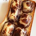クック1S0J7X☆'s cooksnap of when they made 焼きチョコ　サイコロリッチ*トースト.