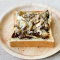 クック3539PY☆'s cooksnap of when they made シャキシャキ舞茸チーズトースト♪.