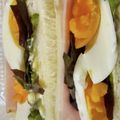 ☆ミルミル's cooksnap of when they made ごろっとゆで卵のボリューム☆たまごサンド.