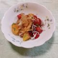 ﾁｲﾁｬﾝﾏﾏ's cooksnap of when they made 血液サラサラ☘️トマトとしらす和風サラダ.