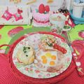 sakuraロゼット's cooksnap of when they made 簡単！キレイにできる♪花形ハムエッグ〜☆.