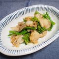 バカリャウ's cooksnap of when they made アスパラ菜とホタテの炒め煮♪.