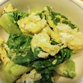 クックXOJD7S☆'s cooksnap of when they made べか菜と卵の塩炒め.