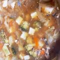 Hightea1's cooksnap of when they made 鯖味噌缶で簡単！ほっこり煮込みスープ♡.