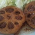 やよい03's cooksnap of when they made レンコンのはさみ焼き☆.