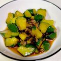 はちみつlove's cooksnap of when they made きゅうりの漬物２～焦がし醤油のサラキュー.