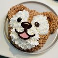 クックYN9M5R☆'s cooksnap of when they made 可愛い♪ダッフィーの立体ケーキ♡.