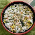 クック49L4Ho☆'s cooksnap of when they made 鮭と菜花の簡単混ぜ寿司.