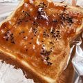 はなのかくめいじ's cooksnap of when they made 大学いもを目指した!!大学トースト.