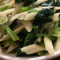 MULA's cooksnap of when they made ゴマ香る☆ほうれん草とごぼうのからし和え.