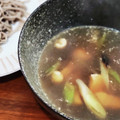 クックM96XDX☆'s cooksnap of when they made 鴨せいろ風？鶏のつけ蕎麦✿.