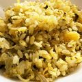 はなのかくめいじ's cooksnap of when they made 簡単！じゃこと高菜のチャーハン☆.