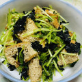 ♥︎yaya♥︎'s cooksnap of when they made シャキシャキ豆苗の海苔ごまサラダ.