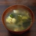 ＊ＫＹＯ＊'s cooksnap of when they made 白菜とわかめのスープ.