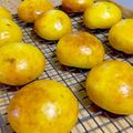 ☆あいちゃん's cooksnap of when they made かぼちゃのとろける生食パン.
