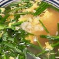 warusona's cooksnap of when they made 簡単！ニラたまご雑炊.