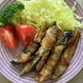 R2016's cooksnap of when they made おつまみに弁当に♪ナスと大葉の豚バラ巻き.