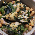 クックEGIVJ7☆'s cooksnap of when they made ホウレン草と油揚げの玉子丼☆蕎麦処風.