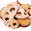satoママン's cooksnap of when they made さつまいもと蓮根の甘辛煮.