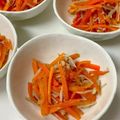 CHISA☆ごはん♪'s cooksnap of when they made お弁当に「人参えのきの胡麻コンソメ和え」.
