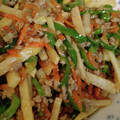 akely's cooksnap of when they made 絶品！ 挽き肉 ピーマン 筍の 炒め物＊.