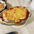 料理上達中's cooksnap of when they made ソースも手作り★焼売皮で簡単ラザニア.