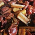 あ・うん's cooksnap of when they made 圧力鍋で簡単！砂肝とごぼうのおつまみ.