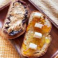 わたさな2016's cooksnap of when they made 安い食パンがご馳走に！きな粉あんトースト.
