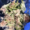 くうandホームズ's cooksnap of when they made ペンネとシーチキンと胡瓜のサラダ！.