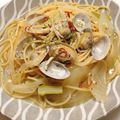 nontbh's cooksnap of when they made 旨味たっぷり♡絶品あさりのスープパスタ♪.