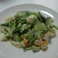 はちれ's cooksnap of when they made きゅうりのゆで卵サラダ～ピーマン入り～.